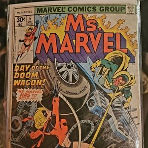 Ms. Marvel Day of the doom wagon..Marvel comics..
